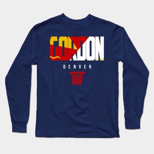 Gordon Denver Basketball Warmup Long Sleeve T-Shirt